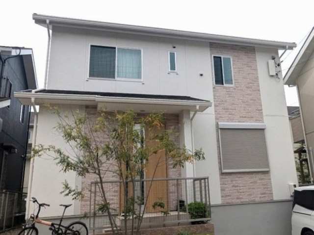 名古屋市緑区 ナチュラルモダン住宅 外壁塗装 施工例