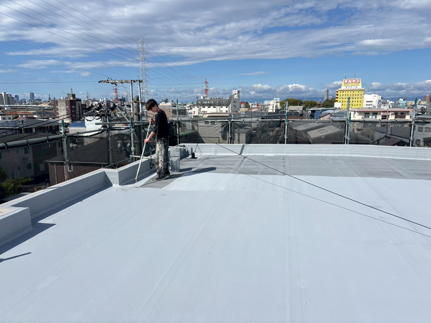 春日井市 賃貸マンション 外壁塗装 施工例 イメージ