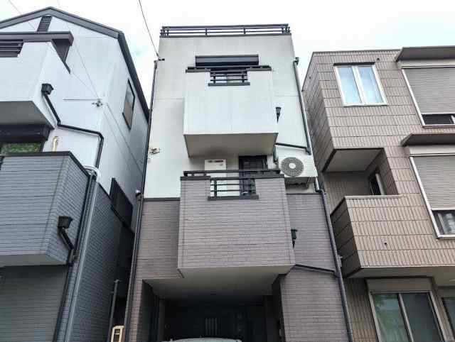 千種区 ツートンカラー 外壁塗装 施工例 塗装前 イメージ
