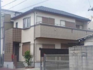 名古屋市瑞穂区(T様邸)|サイディングパネルとタイル調外壁 上品モダン 塗装施工例