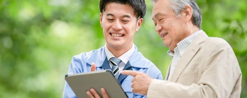 外壁塗装の業者選びの基準②　担当者の説明が丁寧でわかりやすいか　イメージ