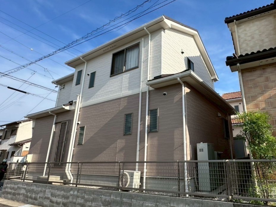 北名古屋市 サンヨーハウジング 洋風モダン住宅 外壁塗装 施工例 完成③ イメージ