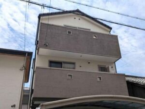 名古屋市千種区 Y様|ブラウン×ベージュ系 外壁塗装 施工例