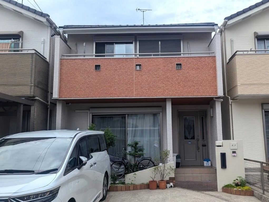 名古屋市守山区(I様)|エサキホーム ベランダ多彩仕上げ 外壁塗装 施工例の写真