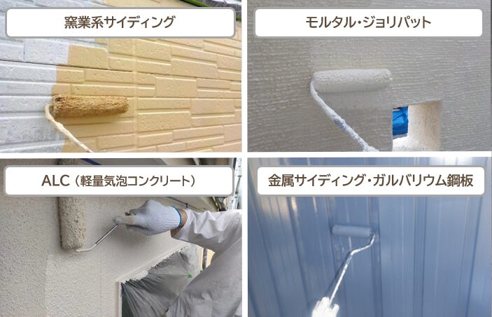 30年長持ちする外壁塗装 外壁材別|長持ちさせるためのポイント イメージ
