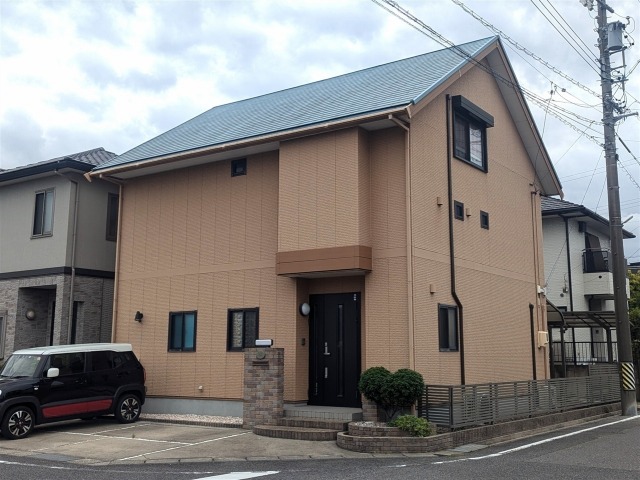 刈谷市　ミサワホーム　外壁トリプルカラー塗装　施工例　塗装前　イメージ