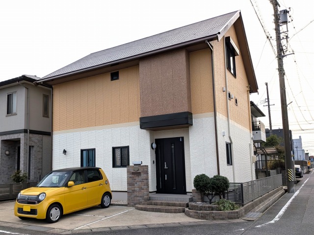 刈谷市 ミサワホーム 外壁トリプルカラー塗装 施工例の写真
