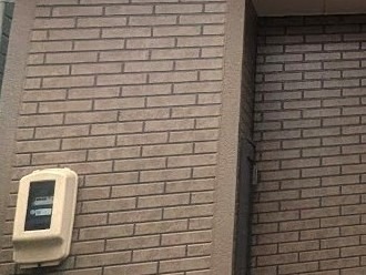 名古屋市北区　タイル調サイディングを活かした多彩仕上げ　外壁塗装　施工例　イメージ
