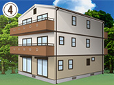 ALC住宅の外壁塗装カラーシミュレーション